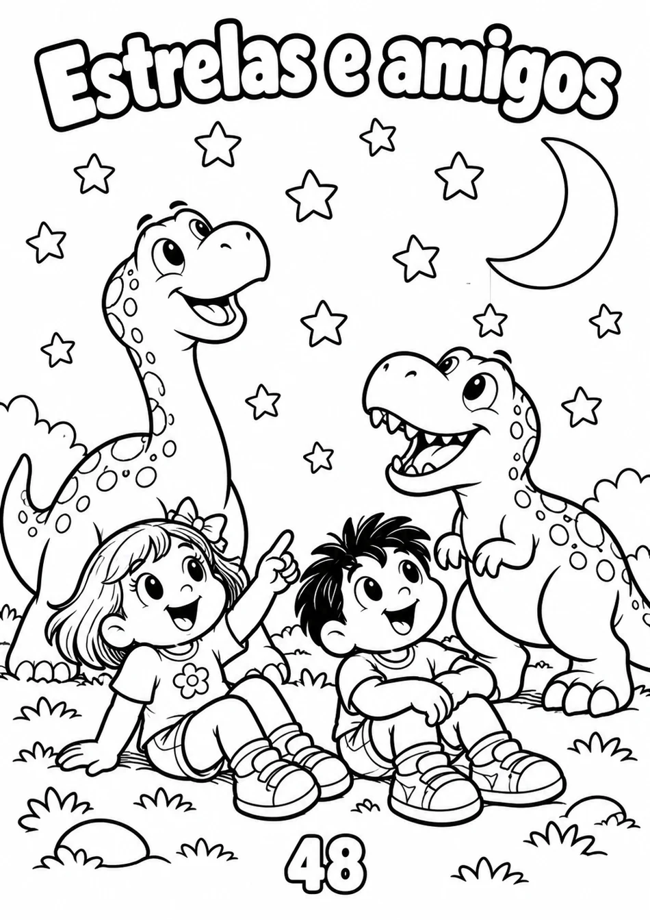 Estrelas e amigos, página 67 do livro